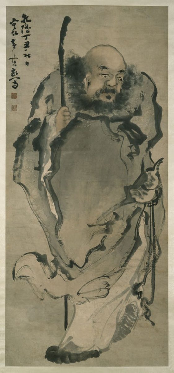 Traditional portrait of Li Tieguai